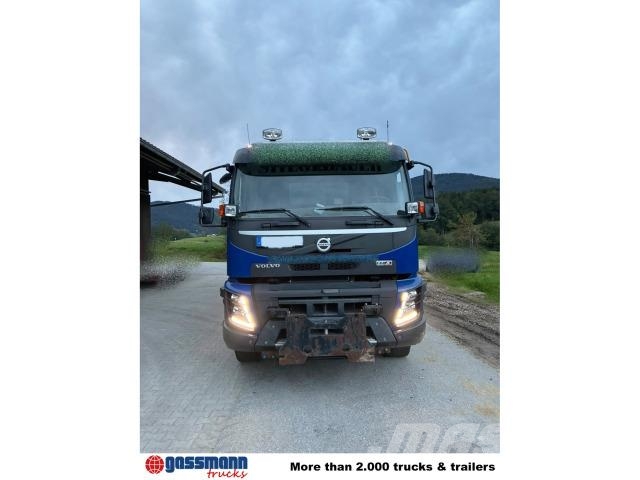 Volvo FMX 500 6x4, Multlilift Abrollanlage XR 21 S Widi Treileri ar āķi