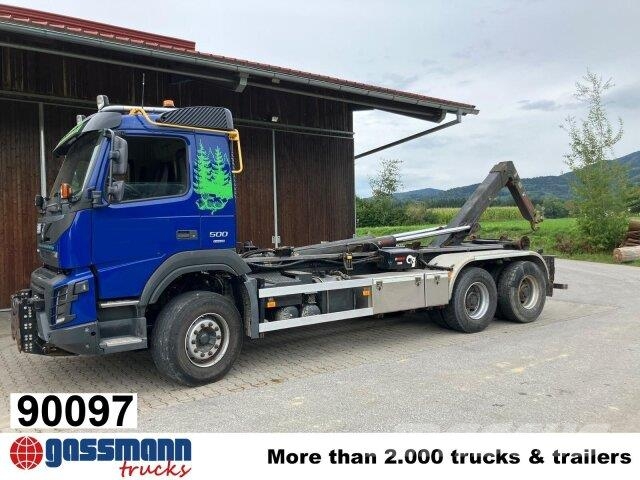 Volvo FMX 500 6x4 Winterdienst Multlilift Abrollanlage Vrachtwagen met containersysteem