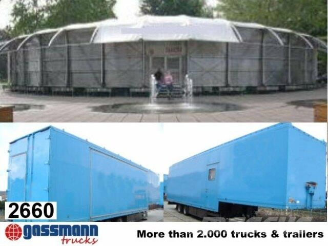 Wille 2x WILLE SAK17 Kofferauflieger für mobile Box body semi-trailers