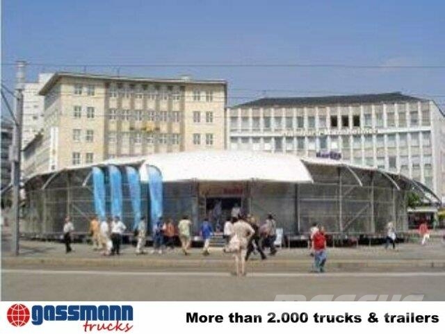 Wille 2x WILLE SAK17 Kofferauflieger für mobile Box body semi-trailers