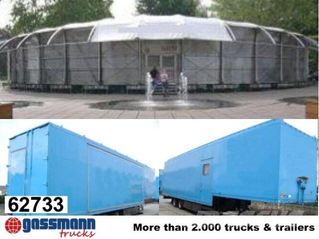 Wille SAK17 mobile Austellungshalle Mega Jumbo Box body semi-trailers
