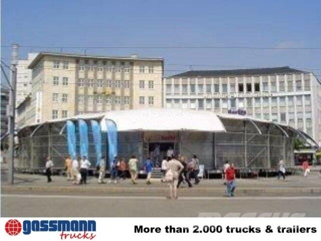 Wille SAK17 mobile Austellungshalle Mega Jumbo Box body semi-trailers
