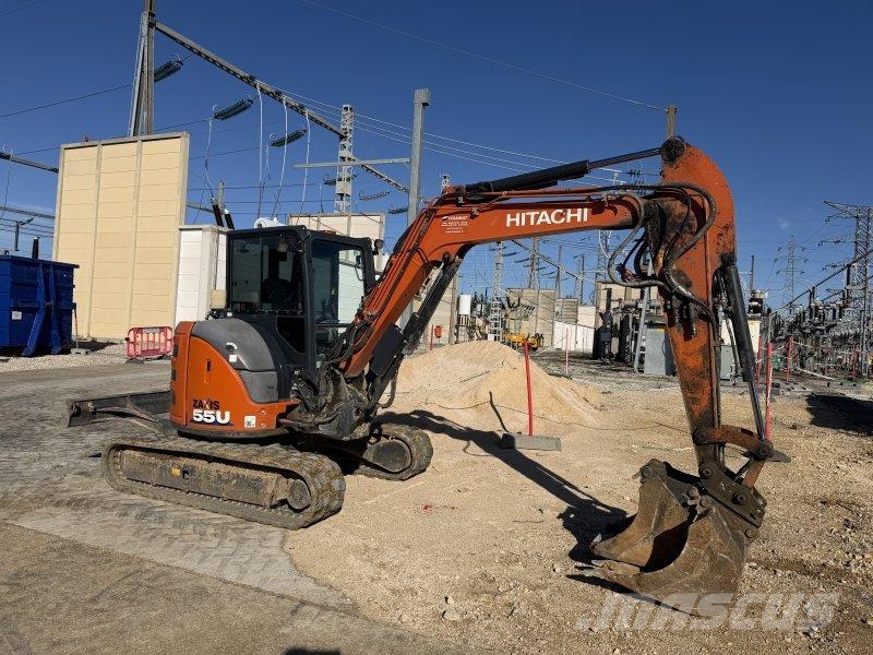 Hitachi ZX55U-6 CLR Міні-екскаватори < 7т