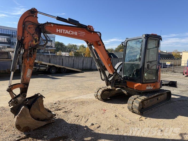 Hitachi ZX55U-6 CLR Міні-екскаватори < 7т