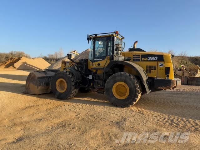 Komatsu WA380-8E0 Cargadoras sobre ruedas
