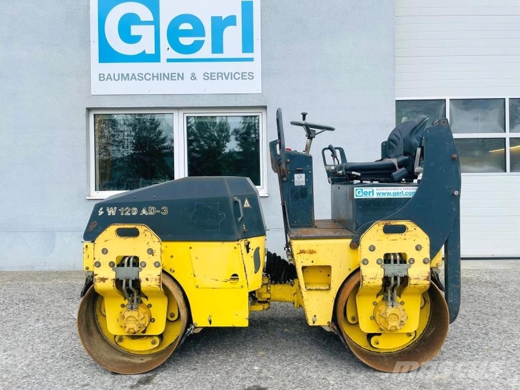 Bomag BW120 AD-3 مداحل ثنائية الاسطوانة