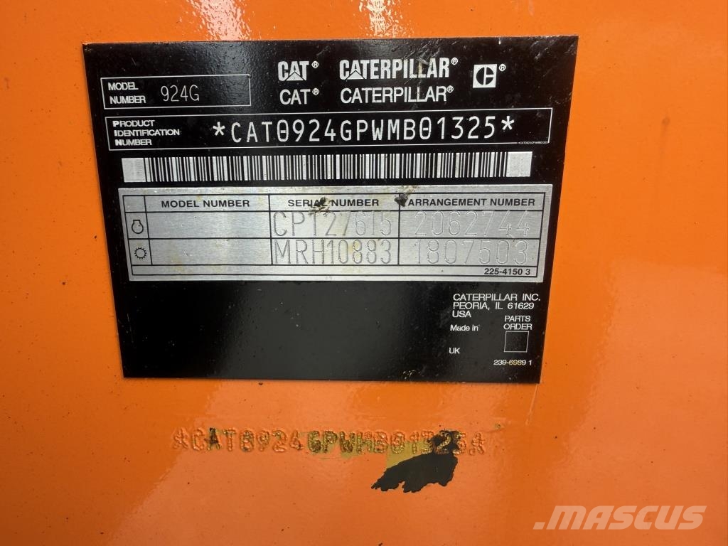 CAT 924 G Pyöräkuormaajat