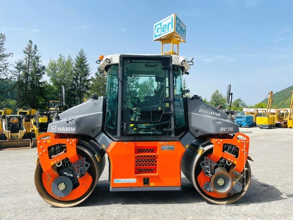 Hamm DV+70i VO-S Rodillos de doble tambor