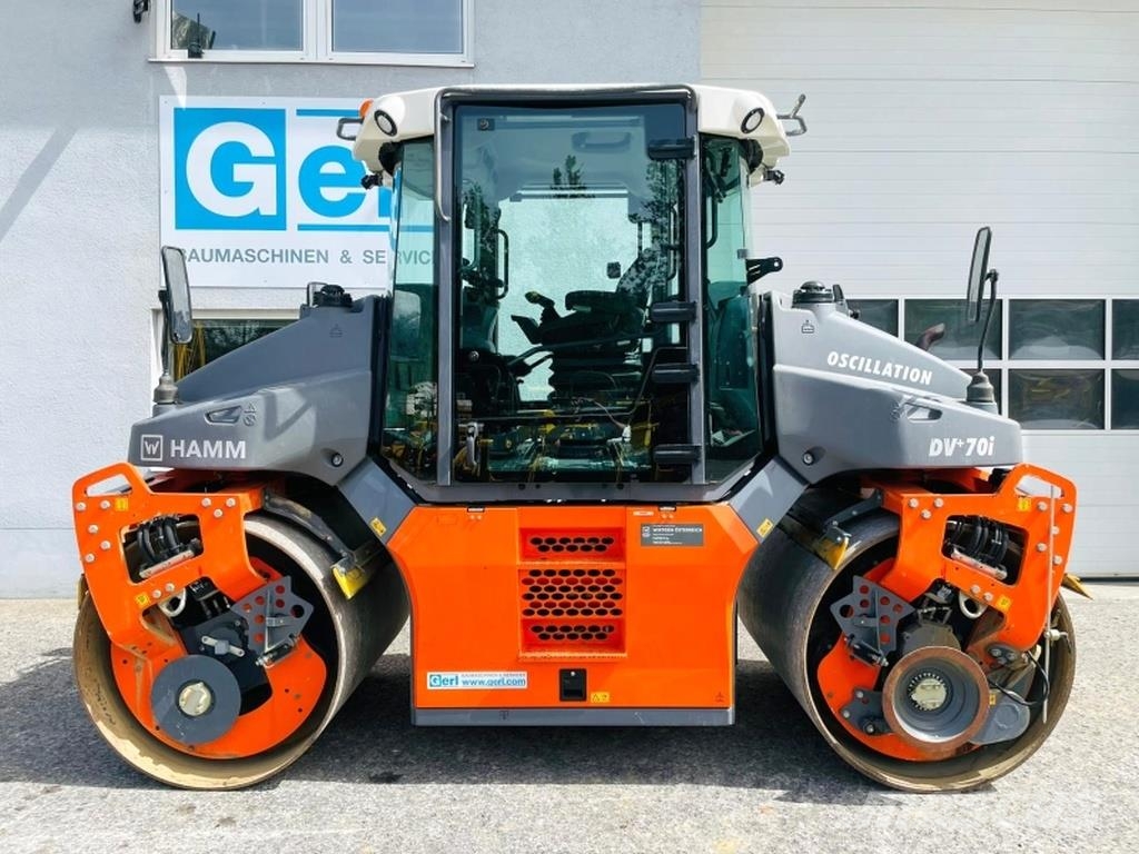 Hamm DV+70i VO-S Rodillos de doble tambor