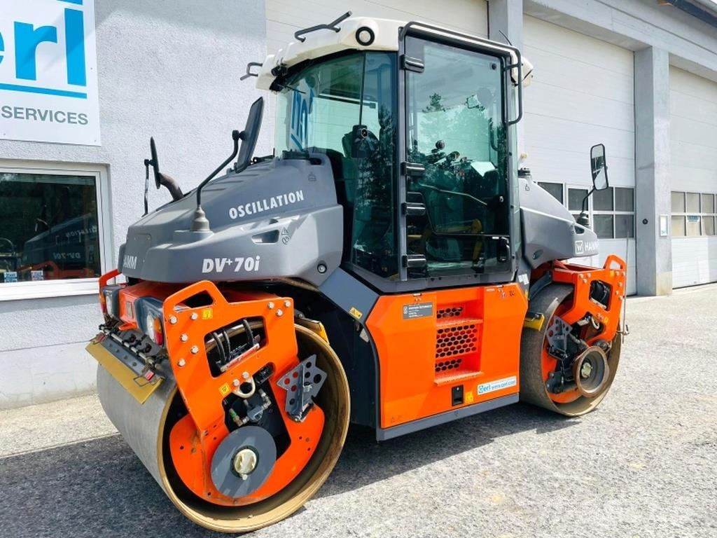 Hamm DV+70i VO-S Rodillos de doble tambor