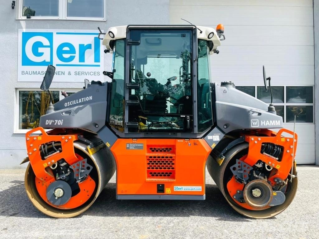 Hamm DV+70i VO-S Rodillos de doble tambor