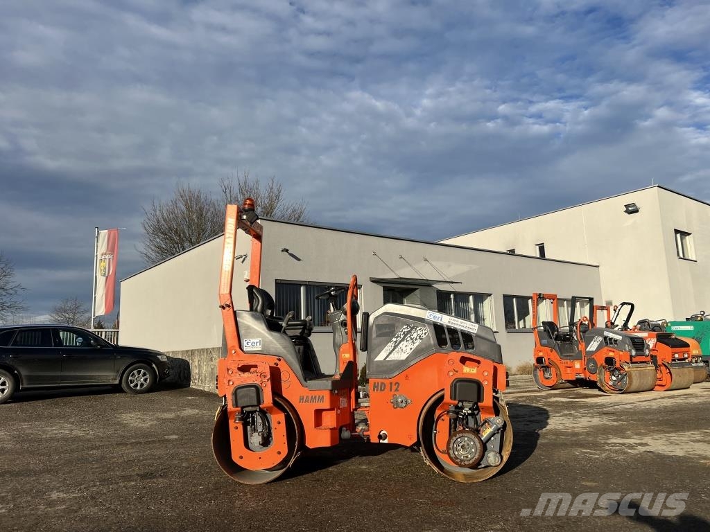 Hamm HD 12-VO Valjci sa duplim bubnjem