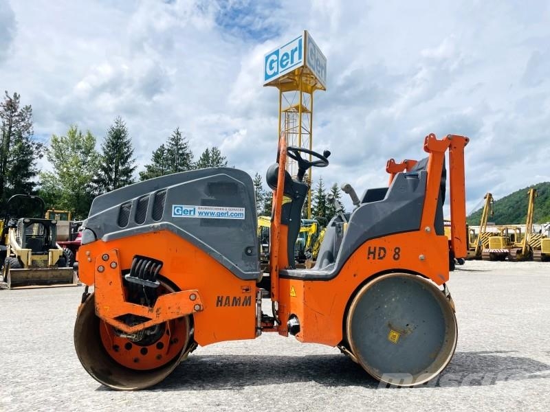 Hamm HD8 VV Rulli a doppio tamburo