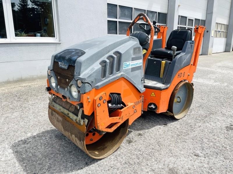 Hamm HD8 VV Rulli a doppio tamburo
