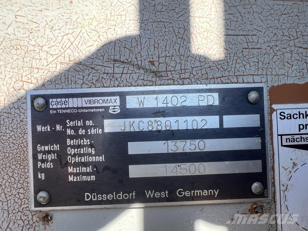 JCB Vibromax W 1402 PD Valsetog
