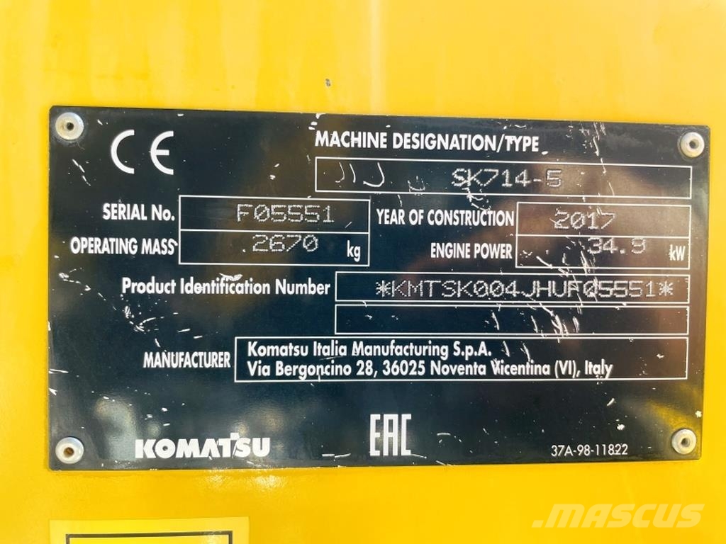 Komatsu SK714-5 Skid steer mini utovarivači