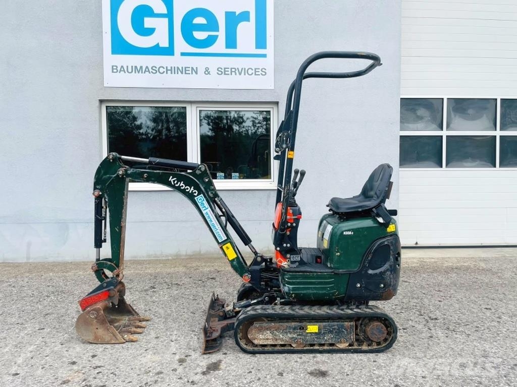 Kubota K008-3 Minigraafmachines < 7t