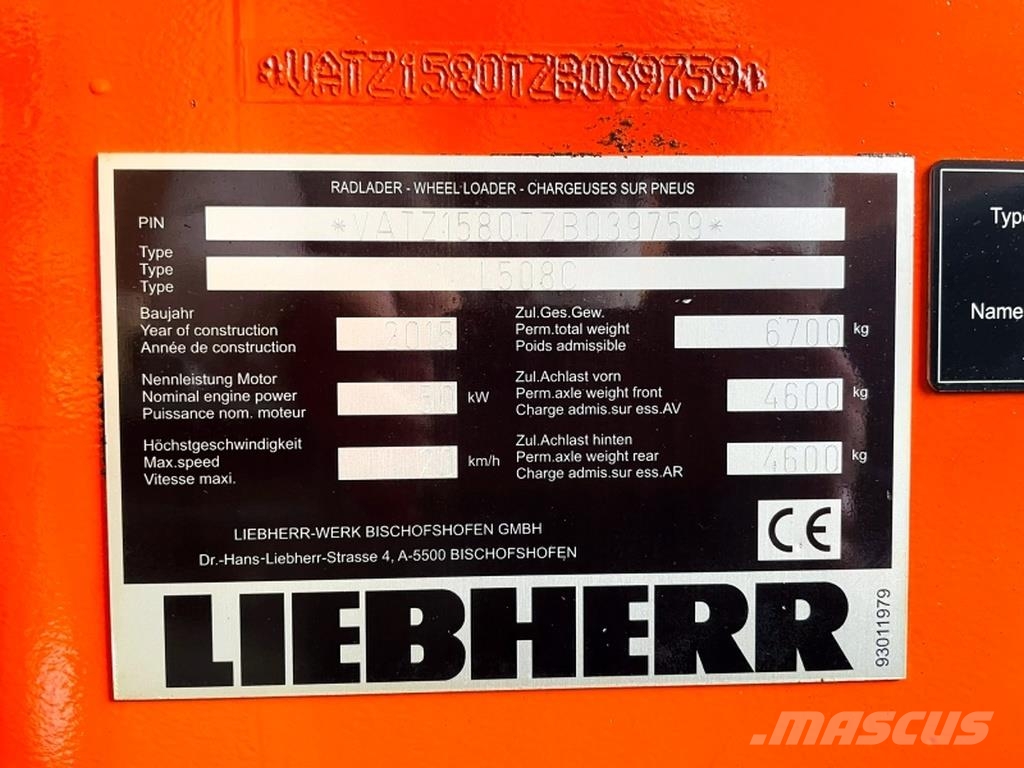 Liebherr L508 C Radlader