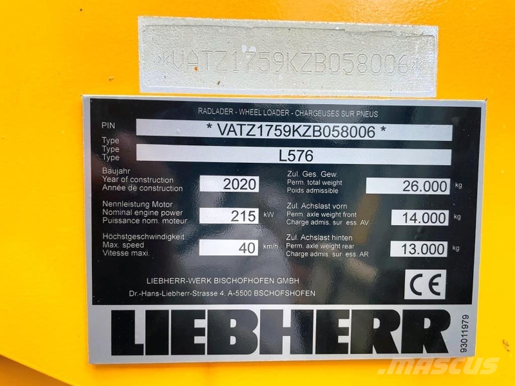 Liebherr L576 Radlader