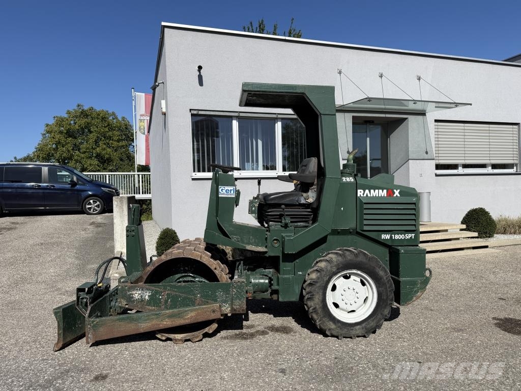 Rammax RW-1800 SPD Yksivalssijyrät