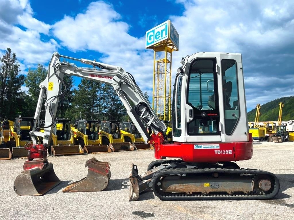 Takeuchi TB138FR Mini excavators < 7t (Mini diggers)