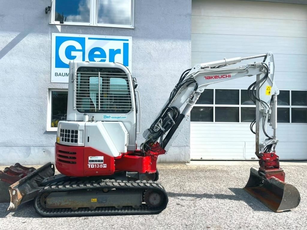 Takeuchi TB138FR Mini excavators < 7t (Mini diggers)