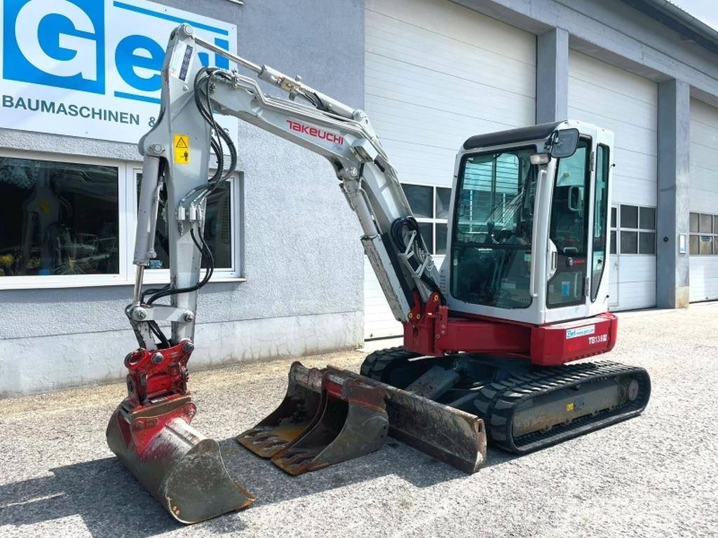 Takeuchi TB138FR Mini excavators < 7t (Mini diggers)