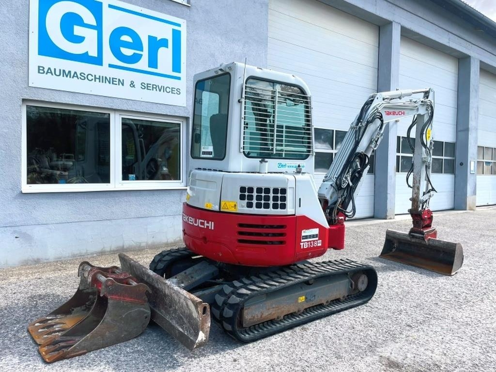 Takeuchi TB138FR Mini excavators < 7t (Mini diggers)