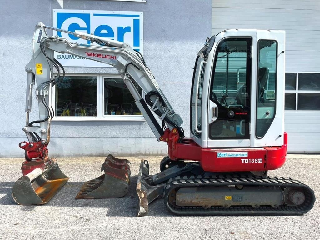 Takeuchi TB138FR Mini excavators < 7t (Mini diggers)