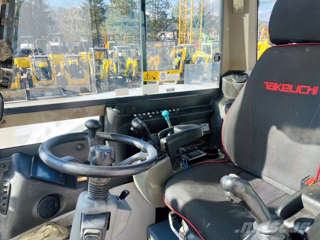 Takeuchi TB295W Lastik tekerli ekskavatörler