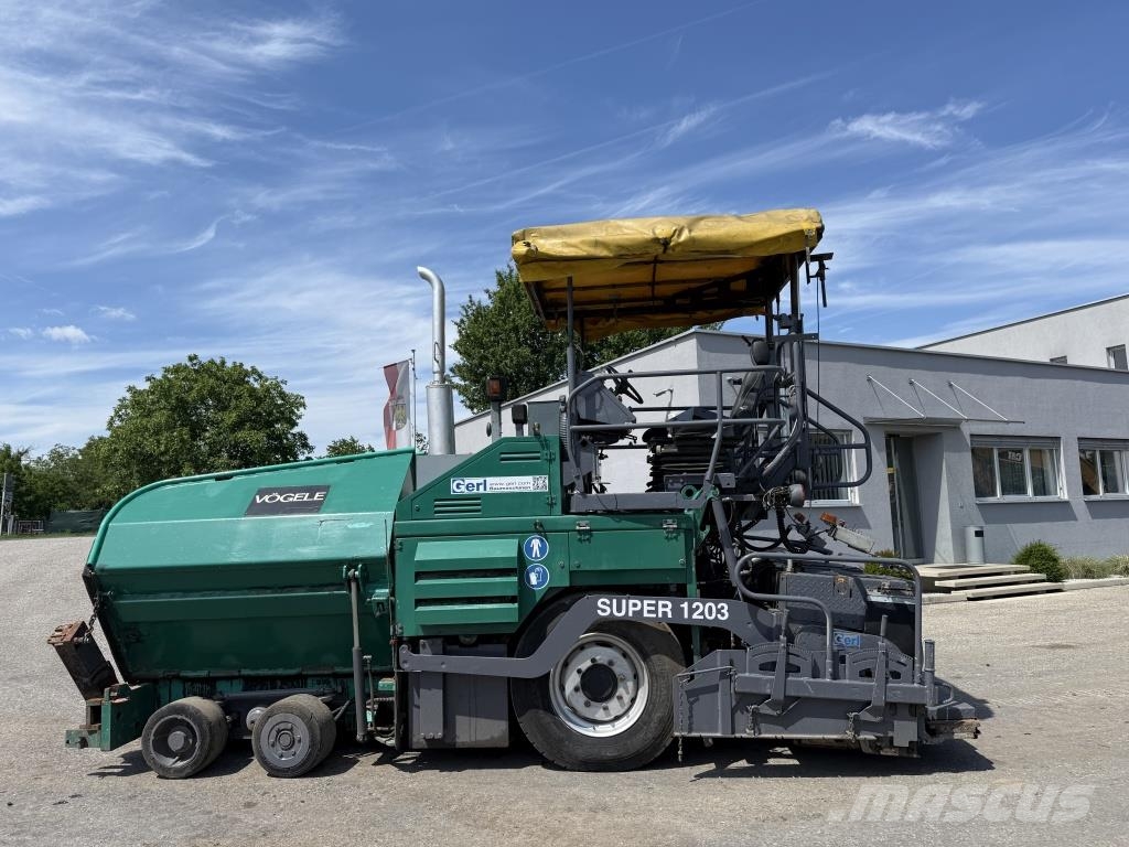 Vögele Super 1203 Typ 07.11 Asphalt pavers