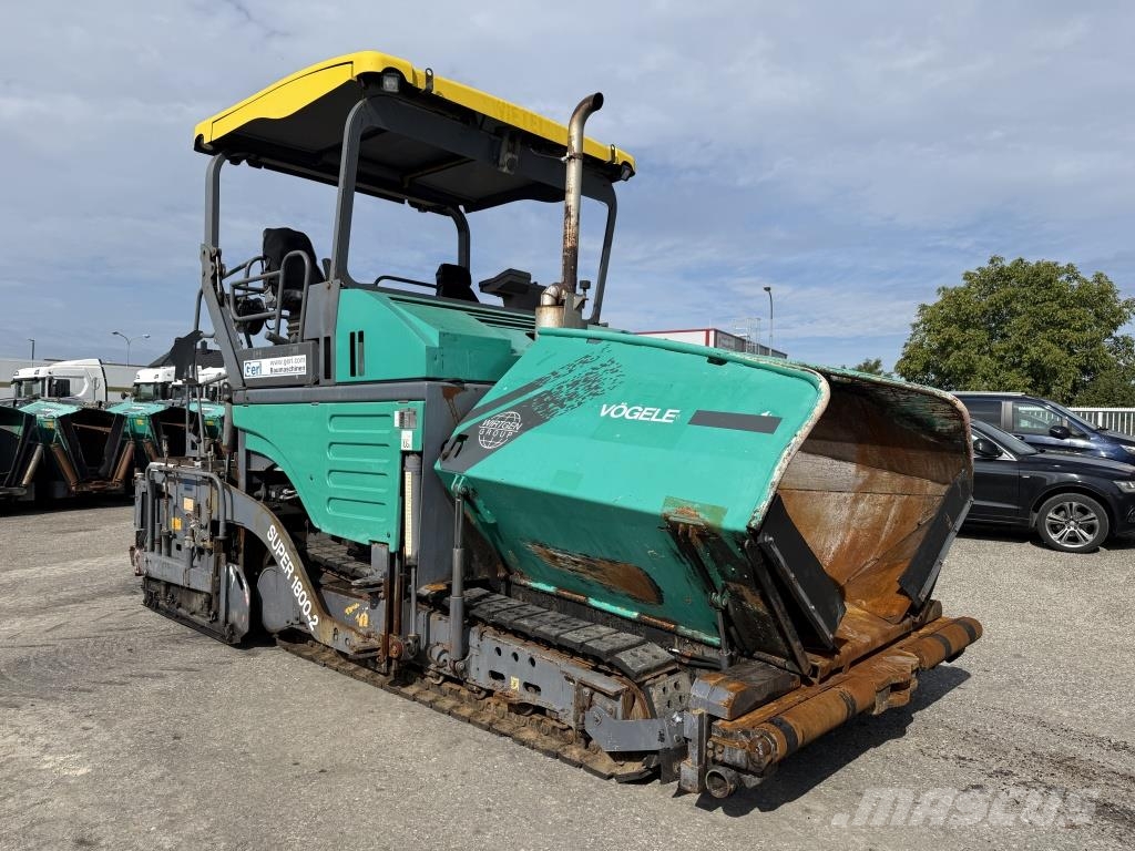 Vögele Super 1800-2 Asfalta klājēji