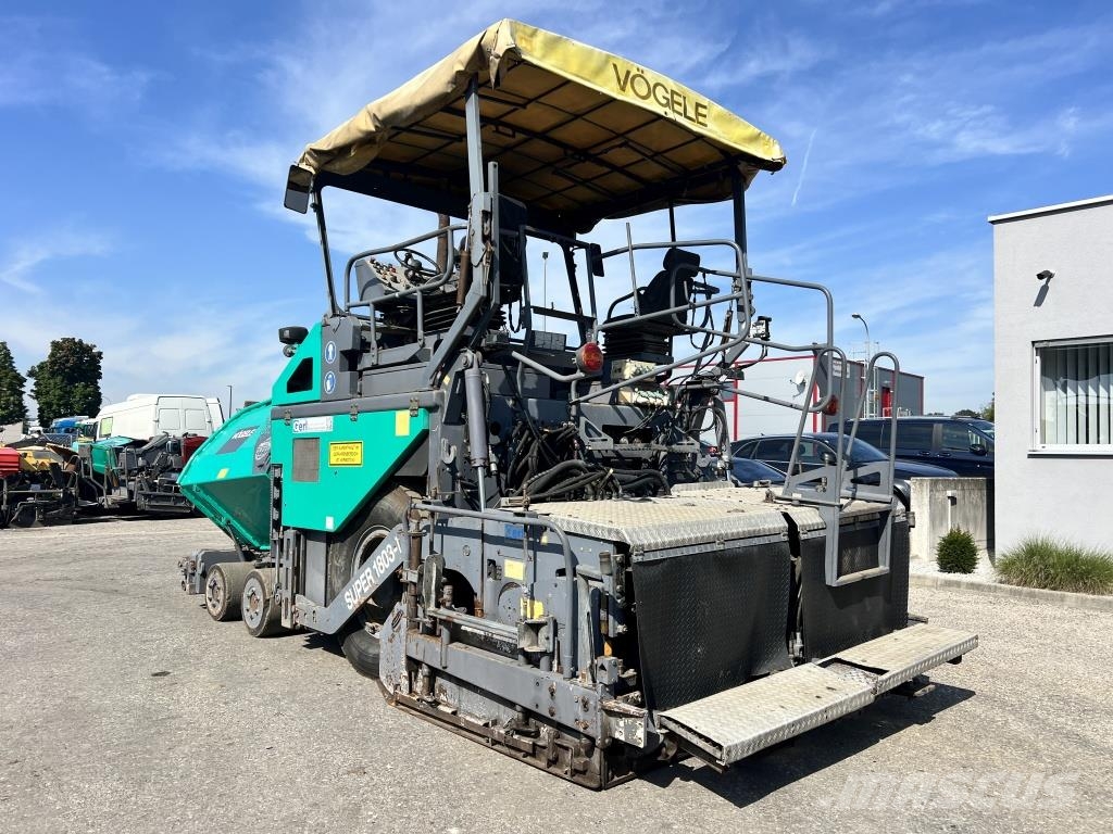 Vögele Super 1803-1 Ty: 07.83 Asphalt pavers