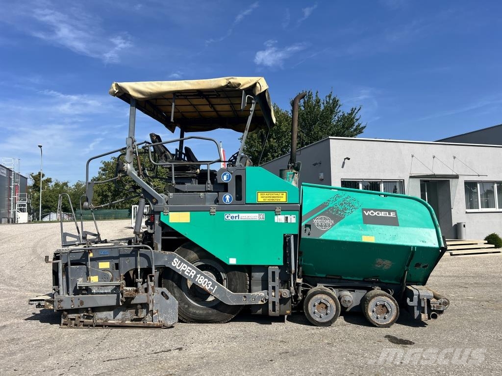 Vögele Super 1803-1 Ty: 07.83 Asphalt pavers