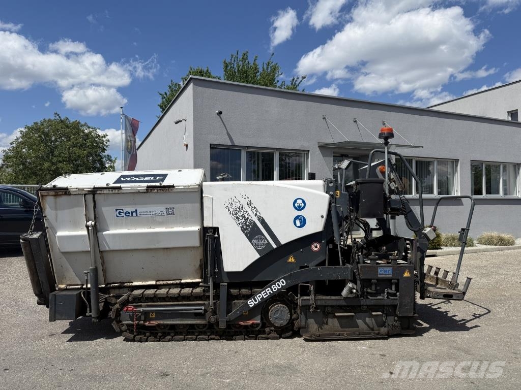 Vögele Super 800 Typ 07.90 Asfaltadoras