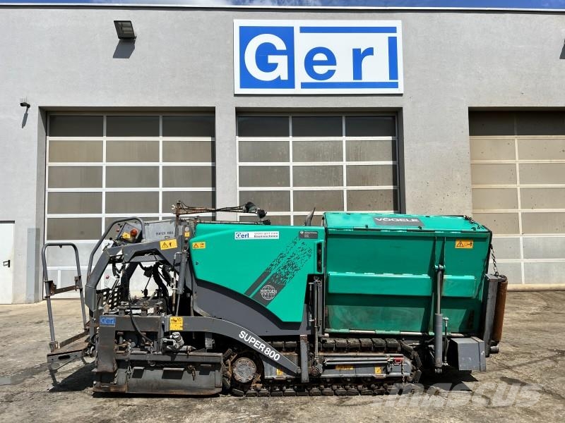 Vögele Super 800 Typ 0790 Asfaltsläggningsmaskiner