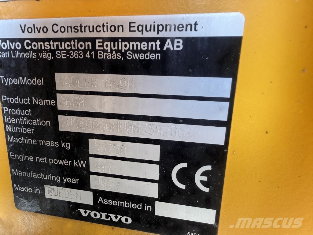 Volvo A 60 H Zglobni damperi