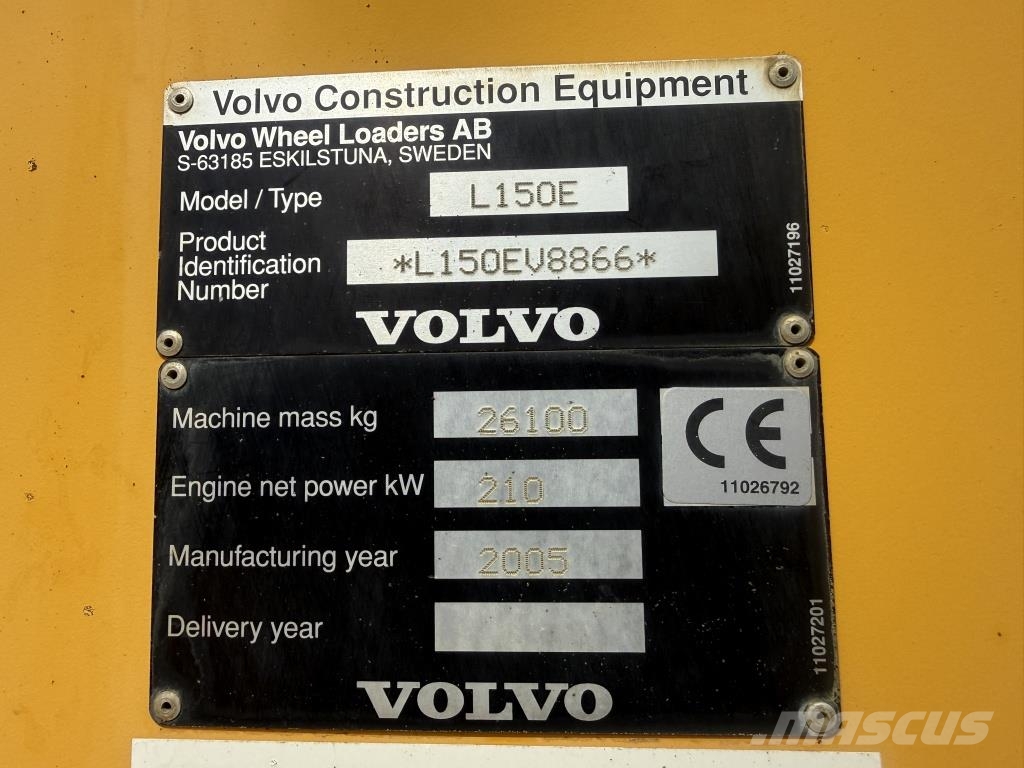 Volvo L 150 E Wheel loaders
