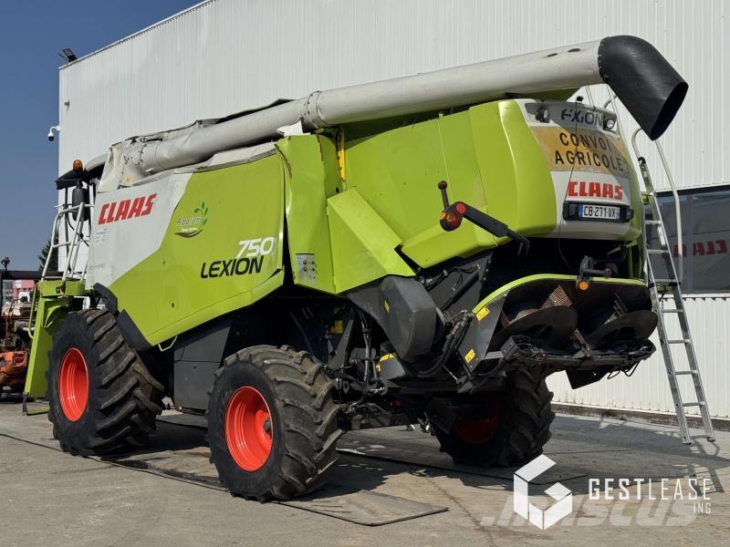 CLAAS LEXION 750 Θεριζοαλωνιστικές μηχανές