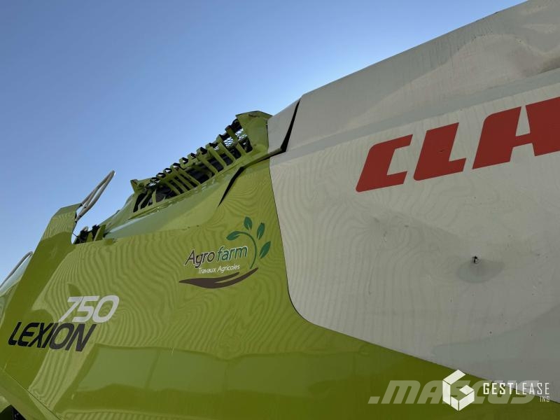 CLAAS LEXION 750 Θεριζοαλωνιστικές μηχανές