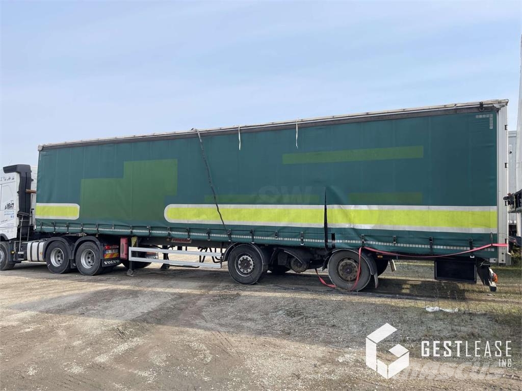 Fruehauf Rideaux coulissants 3 essieux Prívesy s bočnou zhrnovacou plachtou