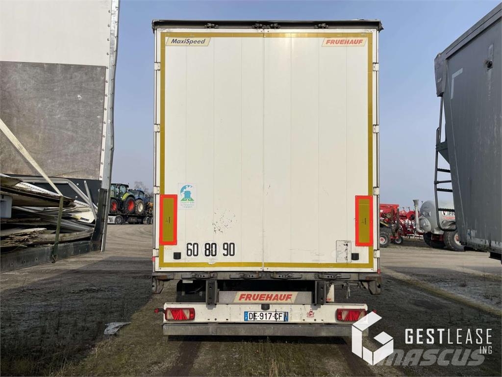 Fruehauf Rideaux coulissants 3 essieux Prívesy s bočnou zhrnovacou plachtou