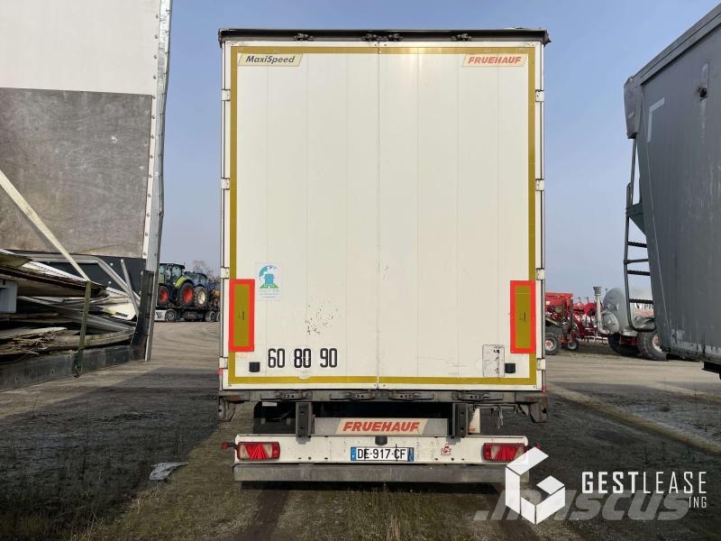 Fruehauf Rideaux coulissants 3 essieux مقطورات بغطاء جانبي