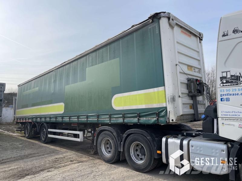 Fruehauf Rideaux coulissants 3 essieux Prívesy s bočnou zhrnovacou plachtou