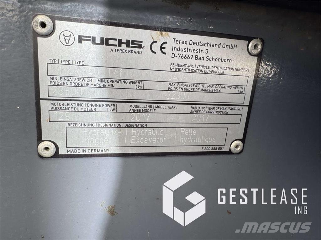 Fuchs MHL340F Manipuladores de resíduos / indústria