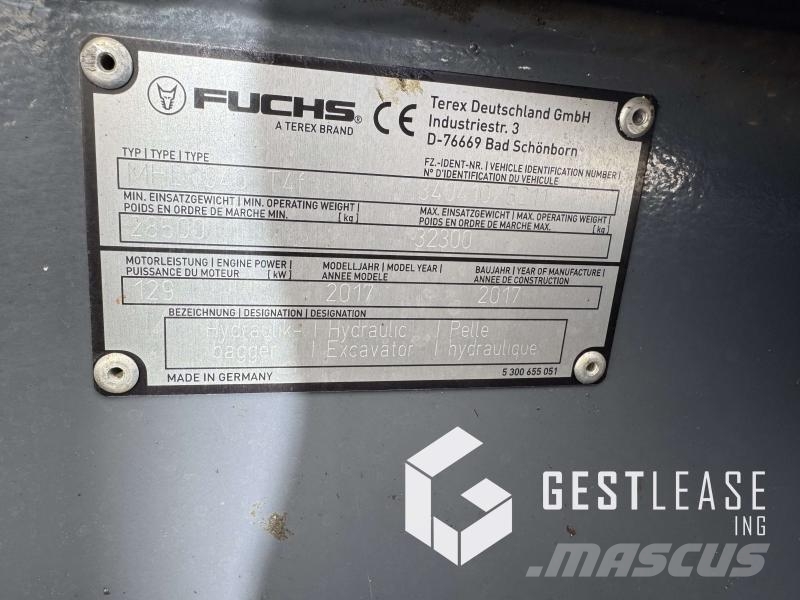 Fuchs MHL340F Waste / industry handlers