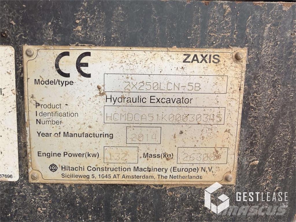 Hitachi ZX250LCN-5B Εκσκαφείς με ερπύστριες