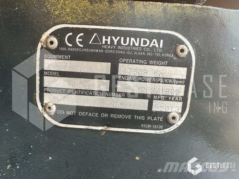 Hyundai ROBEX 480LC-9 Pelle sur chenilles