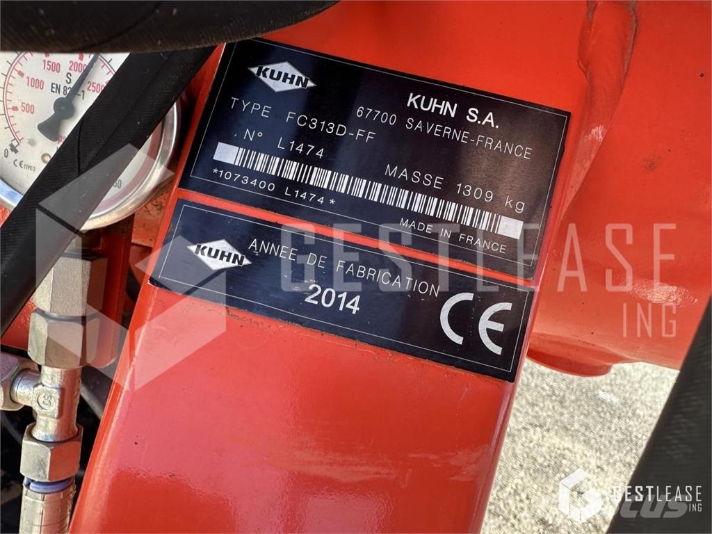 Kuhn FC 313 D Žacie stroje