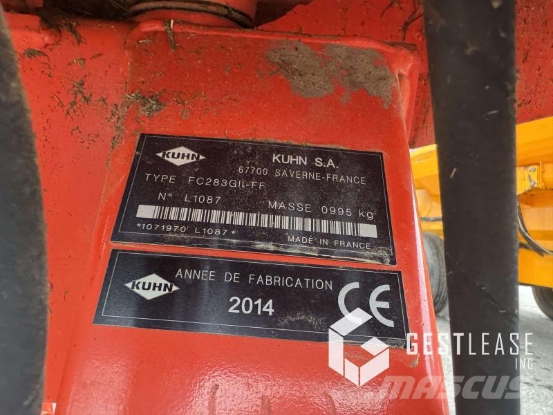 Kuhn FC283GII Mower-conditioners